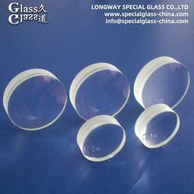BK7 Lentille convexe double achromatique cimentée en verre optique pour système optique