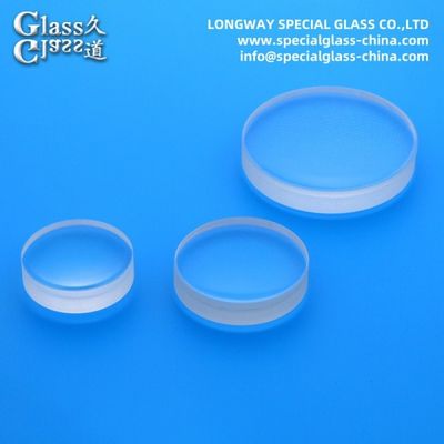 Lentilles doubles en verre optique de silice fondu personnalisées avec revêtement AR