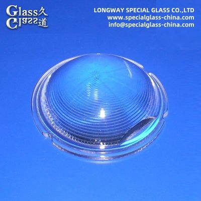 Lentilles à LED asphériques en verre borosilicate optique pour lentilles de lampes automobiles