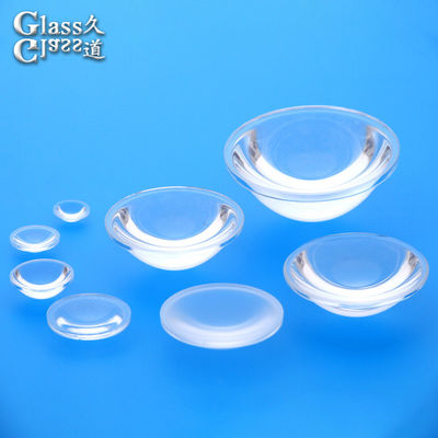 Lentilles de verre borosilicate de moulage personnalisé pour les lentilles de lumière à LED