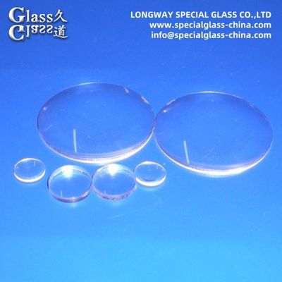 Lentilles convexes d'agrandissement de verre borosilicat optique avec revêtement AR