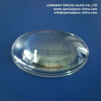 Lentilles convexes d'agrandissement de verre borosilicat optique avec revêtement AR