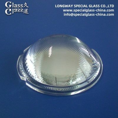 Lentilles de couverture en verre borosilicate optiquement poli