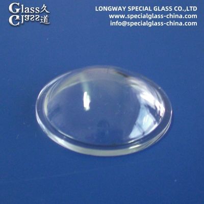 Lentilles de couverture en verre borosilicate optiquement poli