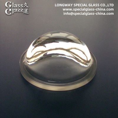 Lentilles de lampes à l'épreuve des explosions en verre borosilicate optique de polissage