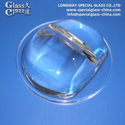 Lentilles LED en verre borosilicate personnalisées pour lentilles de lumière de rue