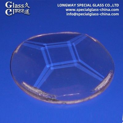 Lentilles prismatiques borosilicates claires pour des solutions d'éclairage à haut rendement