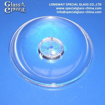 Lentilles de couverture LED diffusant du verre borosilicate optique personnalisé