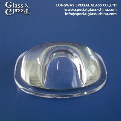 Polissage optique des verres à haute puissance à LED à partir de verre borosilicate 3.3