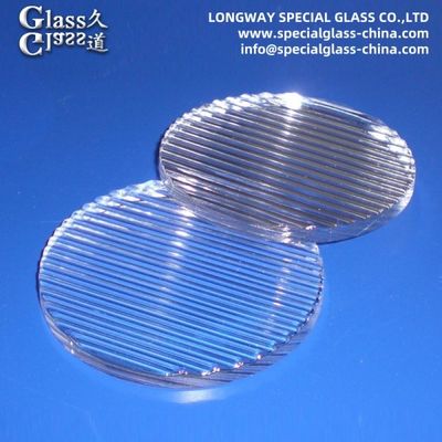 Lentilles de diffusion en verre flottant en borosilicate pour lentilles de lampes à LED