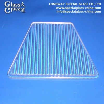 Lentilles de diffusion en verre flottant en borosilicate pour lentilles de lampes à LED
