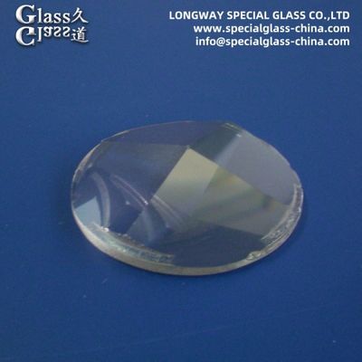 Lentilles prismatiques borosilicates claires pour des solutions d'éclairage à haut rendement