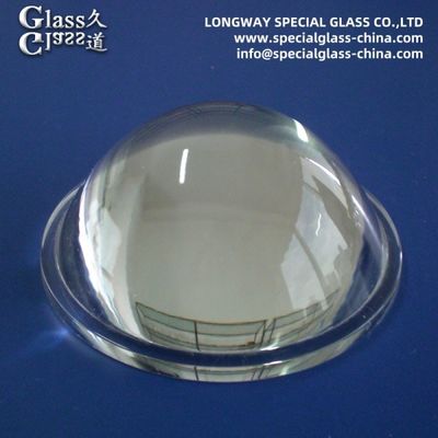 Lentilles asphériques en verre borosilicate à partir de lentilles de couverture de lumière LED