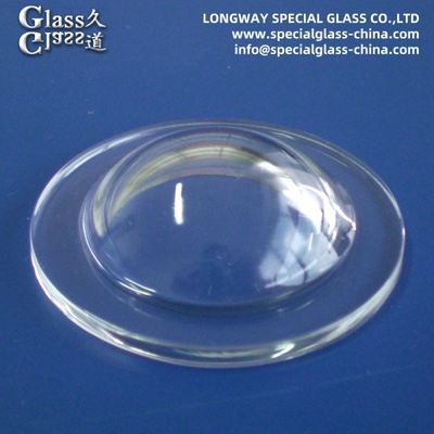 Lentilles asphériques en verre borosilicate à partir de lentilles de couverture de lumière LED