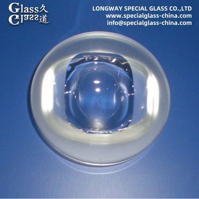 Lentilles de verre à LED à base de verre borosilicate 3.3