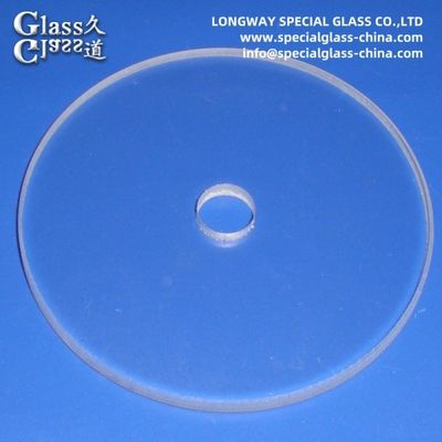 Disque de verre borosilicate de qualité optique pour optique et télescopes