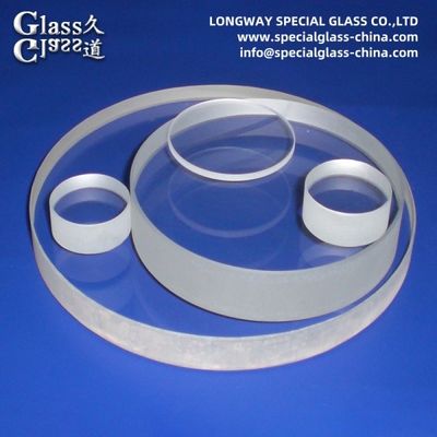 Disque de verre borosilicate de qualité optique pour optique et télescopes