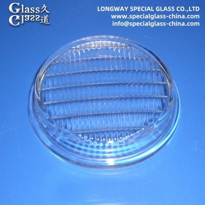 Moulures de lampes en verre borosilicate pour lentilles de lampes sous-marines