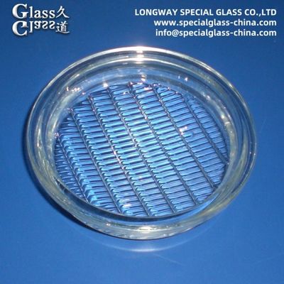 Éclairage de lampe à lumière diffuse en verre calcaire texturé