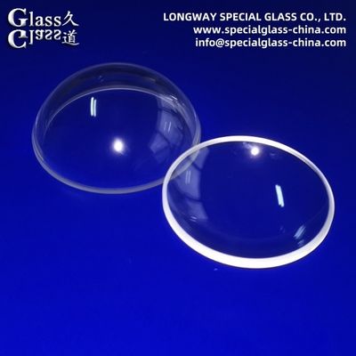Lentilles de dôme de verre de qualité optique personnalisées pour le système de moniteur