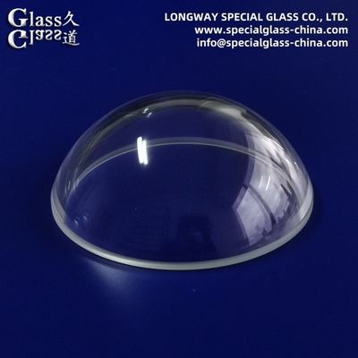 Bk7 JGS1 JGS2 Lentilles à dôme de verre optique utilisées pour les caméras et les caméras de surveillance