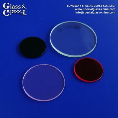 Lentilles à filtre de coupe de verre optique personnalisées pour instruments optiques