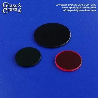 Lentilles à filtre de coupe de verre optique personnalisées pour instruments optiques