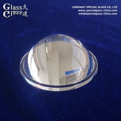 Lentilles en verre asphérique de qualité optique en borosilicate pour lampes de poche