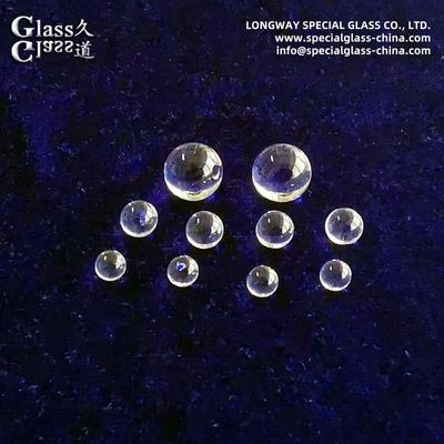 Lentilles à bille de verre optique Bk7 pour le couplage et la collimation en fibre optique