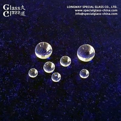 Lentilles à billes de verre optique Bk7 pour l'accouplement en fibre optique et les caméras miniatures