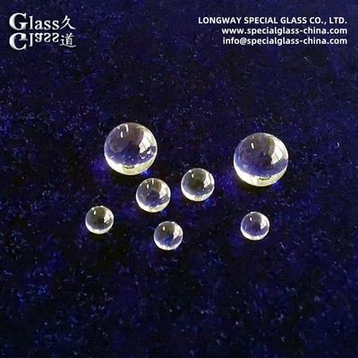 Lentilles à bille de verre optique Bk7 pour le couplage et la collimation en fibre optique