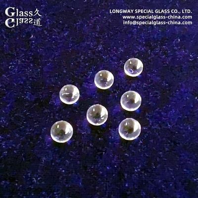Lentilles à bille de verre optique Bk7 pour le couplage et la collimation en fibre optique