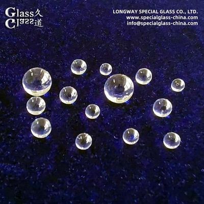 Lentilles à bille de verre optique Bk7 pour le couplage et la collimation en fibre optique