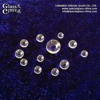 Lentilles à billes de verre optique Bk7 pour l'accouplement en fibre optique et les caméras miniatures