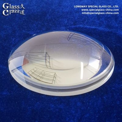 Bk7 Optique Glss Lentille convexe à plan pour instruments scientifiques