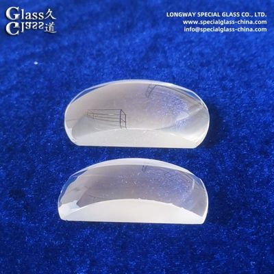 Bk7 Lentilles convexes optiques en verre avec revêtement AR pour appareils photo et systèmes d'imagerie