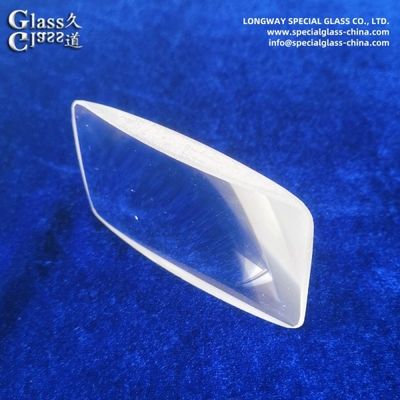 Lentilles cylindriques en verre optique Bk-7 poli avec revêtement AR