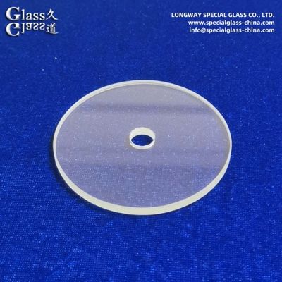 Disque de verre borosilicate optique pour les laboratoires et les applications industrielles