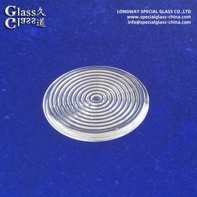 Lentilles de frénésie de verre borosilicate efficaces pour les luminaires à LED