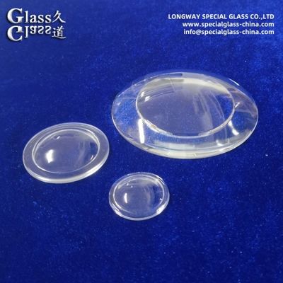 Lentilles de lampe en verre borosilicate durables et claires pour un éclairage optimal