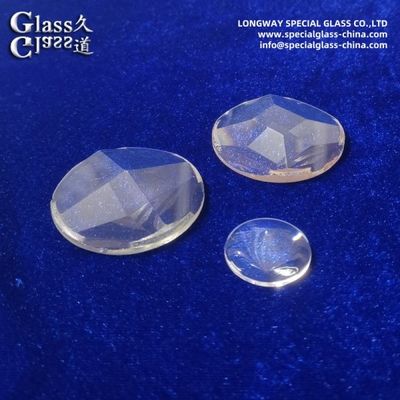 Lentilles prismatiques borosilicates claires pour des solutions d'éclairage à haut rendement