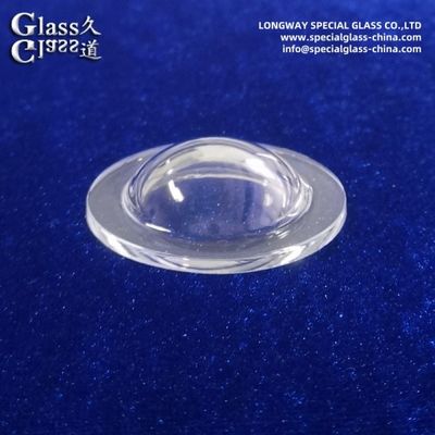 Lentilles de verre borosilicate résistant aux UV pour la formation précise du faisceau LED