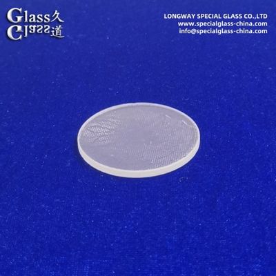 Lentilles d'éclairage en verre borosilicate durable pour appareils d'éclairage industriel