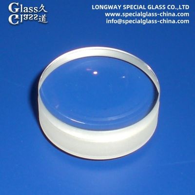 N-Bk7 Lentilles doubles optiques cimentées en silice fusionnée pour systèmes de vision par machine