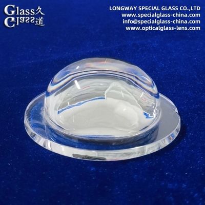 Lentilles de couverture en verre borosilicate résistant à haute pression pour éclairage à l'épreuve des explosions