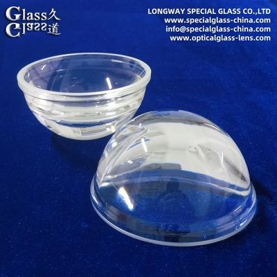 Couverture lumineuse en verre borosilicate résistant aux UV pour applications d'éclairage industriel