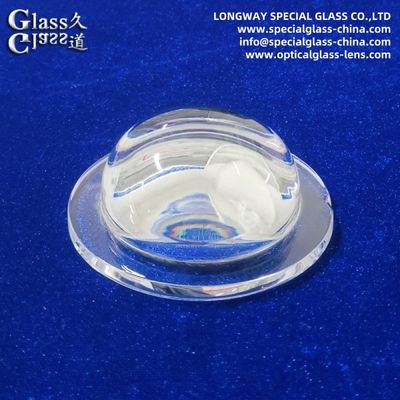 Couverture lumineuse en verre borosilicate résistant aux UV pour applications d'éclairage industriel