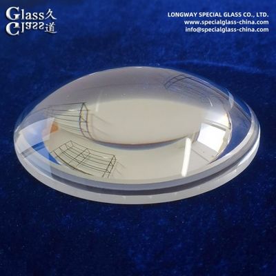 Résistant au choc thermique borosilicate Bi Convex Lentille pour la recherche scientifique