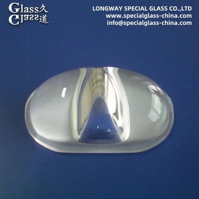 Polissage optique des verres à haute puissance à LED à partir de verre borosilicate 3.3